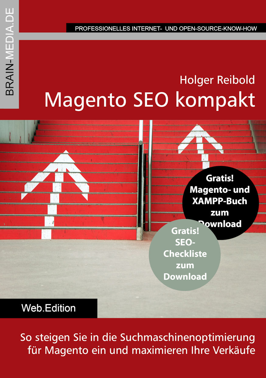 Magento SEO kompakt - das Cover Magento SEO kompakt - das Cover