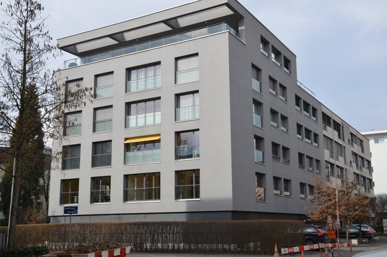 Das Hauptbüro in Zug, Schweiz