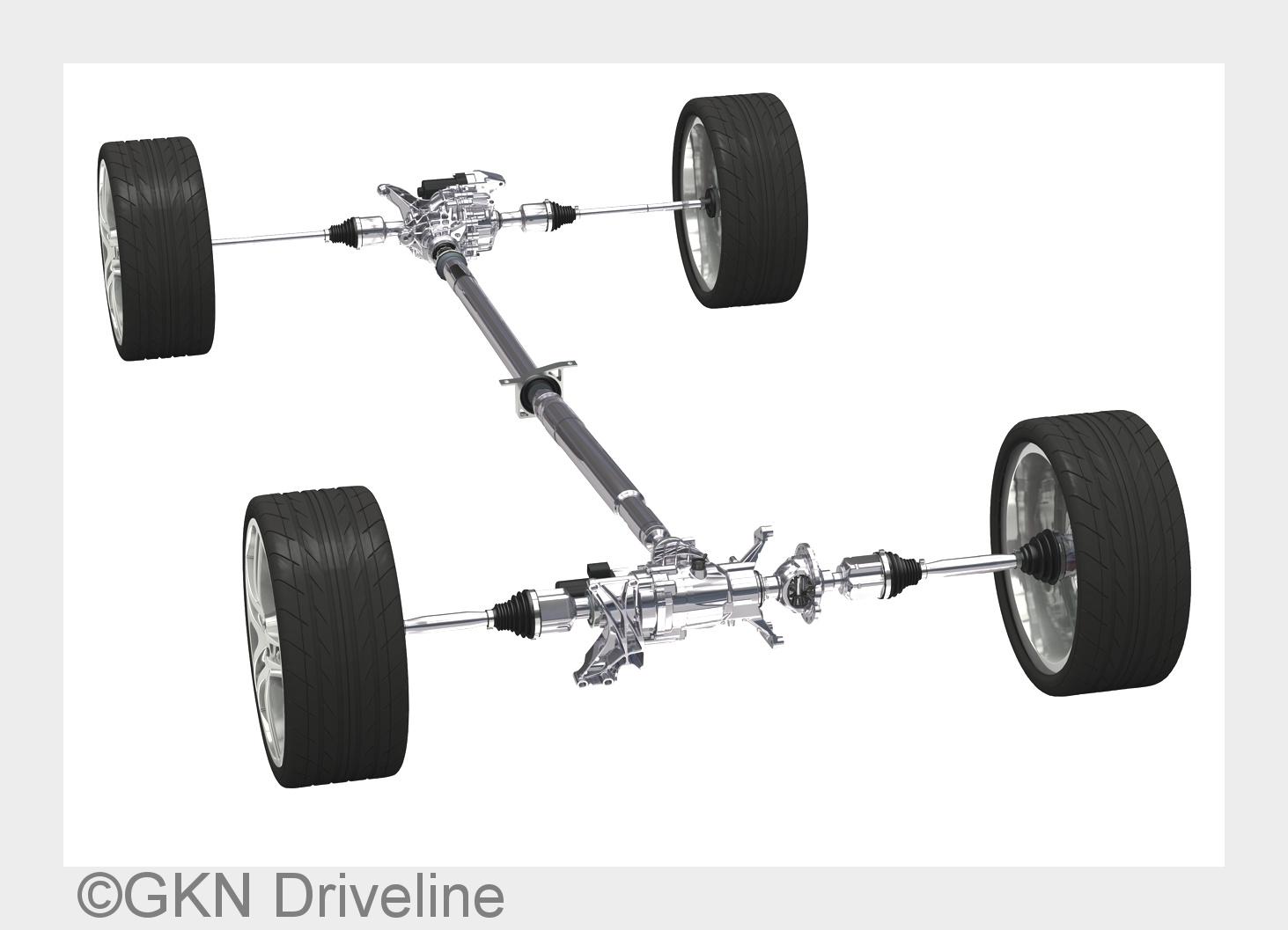 Den kompletten Antriebsstrang samt Software-Steuerung entwickelte und fertigt GKN Driveline (Bildque