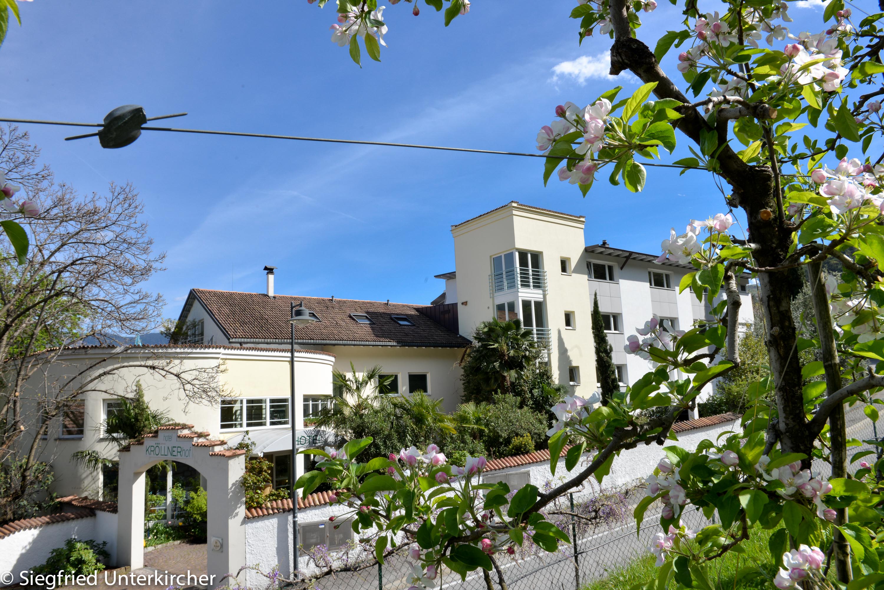Das Hotel Kröllnerhof in Lana bei Meran