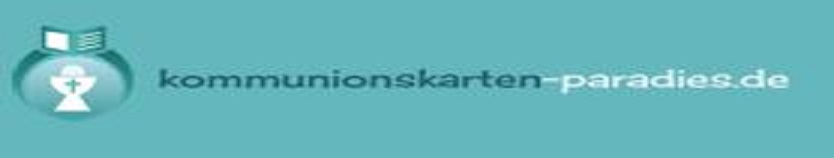 Kommunionskarten, Kommunion Einladung,