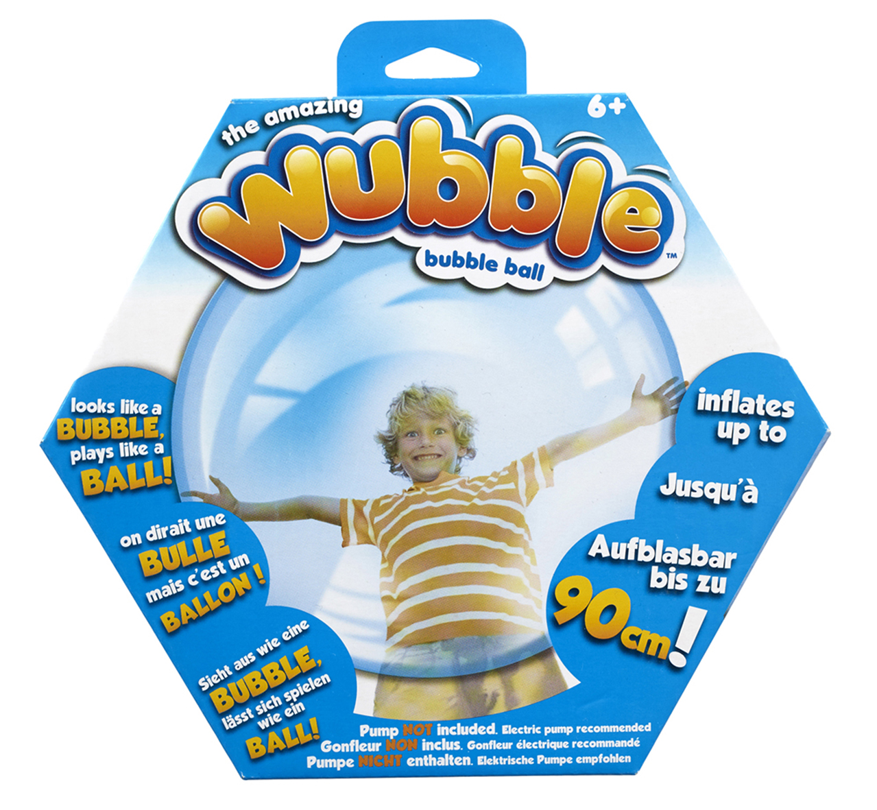 Wubble Bubble Ball ist der patentierte und einzigartige Bewegungsspaß.