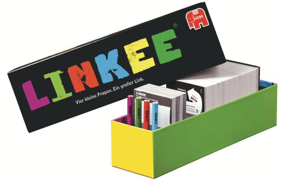 Linkee ? die innovative Quiz-Neuheit von Jumbo