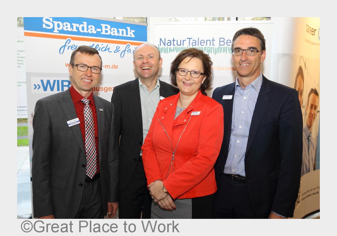 Die Sparda-Bank München eG freut sichüber die Auszeichnung als einer der besten Arbeitgeber Bayerns 