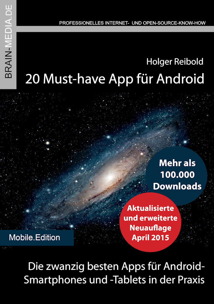 20 Must-have Apps für Android - das Cover