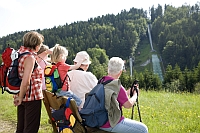 Sprungschanze in Rastbüchl Sprungschanze in Rastbüchl