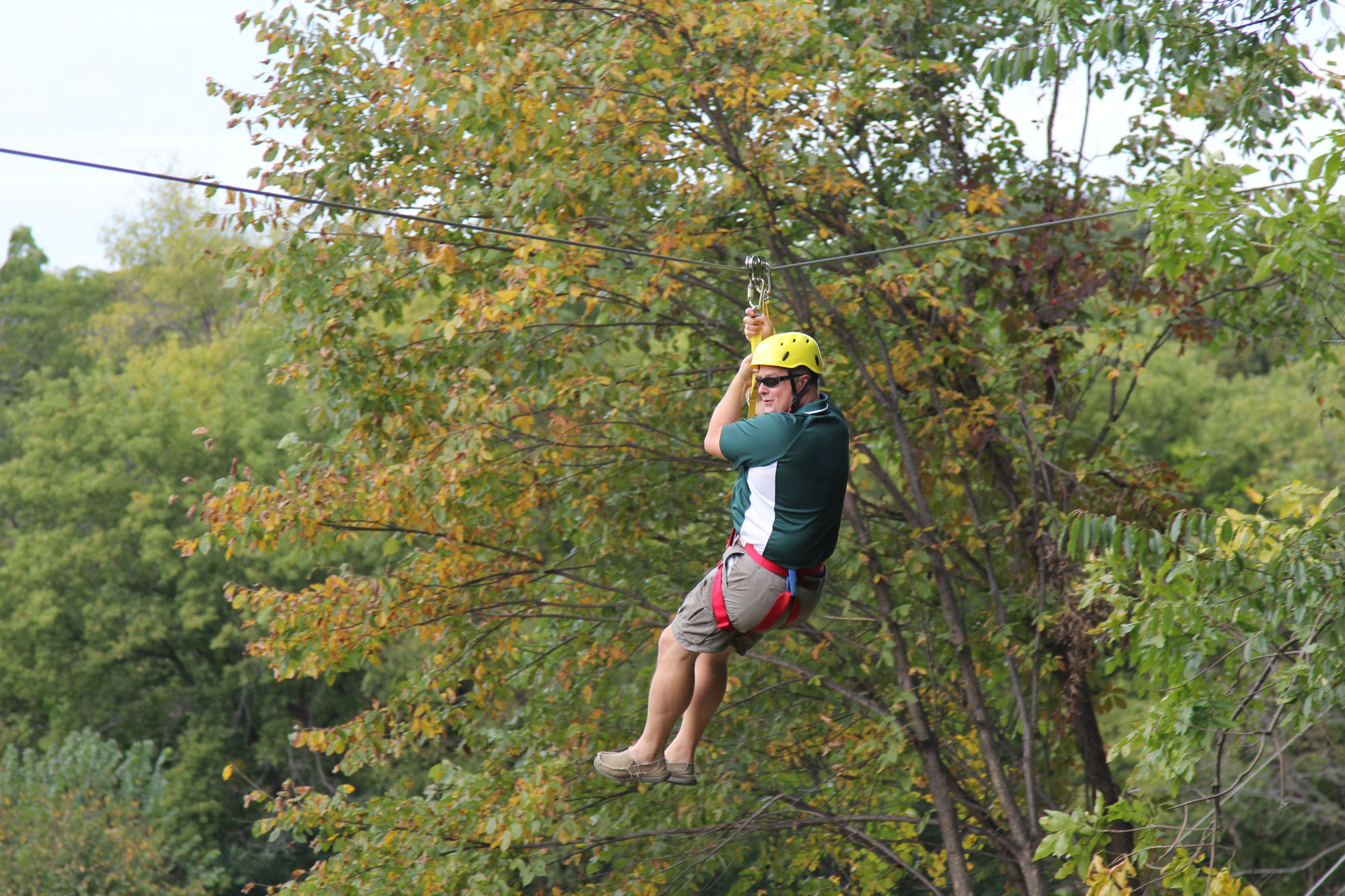 Ziplining in Rockford/Illinois Ziplining in Rockford/Illinois