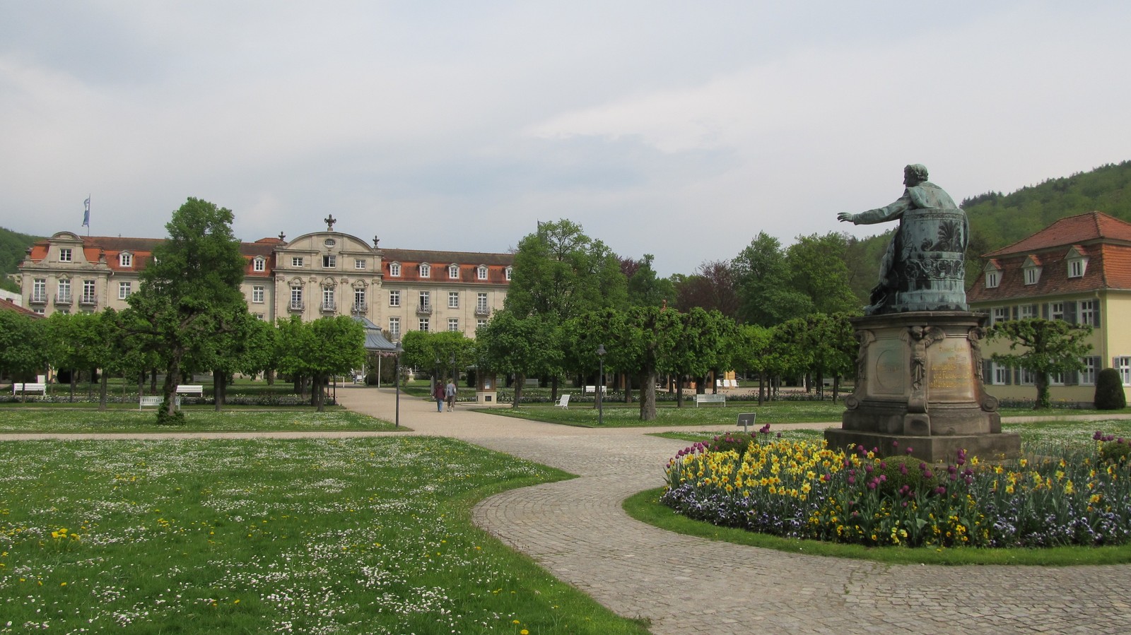 Romantisches Umfeld für einen gesunden Urlaub: der Schlosspark