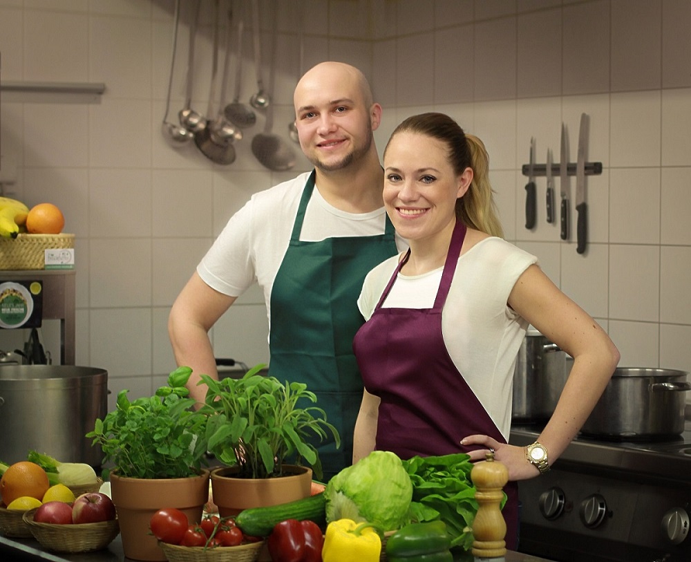 die Gründer von frischfutter: Julia Linke und Franz Rufnak