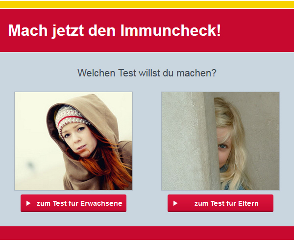 Der dsai Immuncheck: https://www.facebook.com/www.dsai.de/app_367285233341905 Der dsai Immuncheck: https://www.facebook.com/www.dsai.de/app_367285233341905