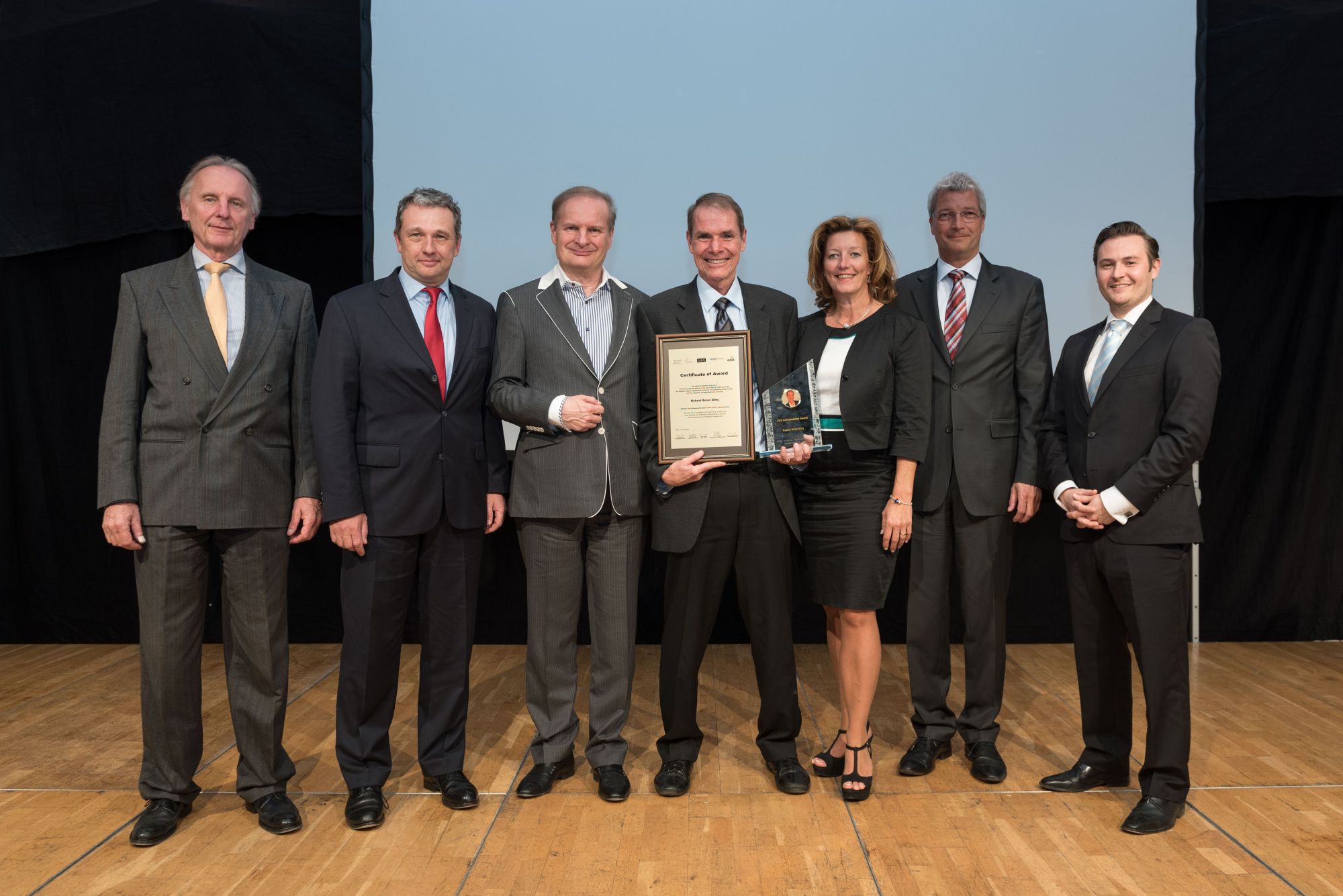 v.l.n.r. U. Genz, J. Tomas, L. Seiwert, R. Dilts, N. Bußmann, A. Jünger, H. Fürstenau.