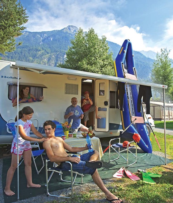Relaxen und mehr beim Campingurlaub im Südwesten Kärntens. (Foto: nlw.at)