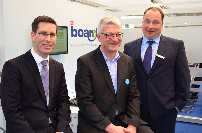 Geschäftsführer Henning Lahrssen (xax), Bodo Herlyn (BOARD), Theile Geber (xax) (v.l.)