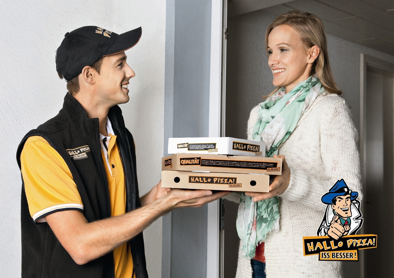 Hallo Pizza ist der beste Lieferdienst in Deutschland.