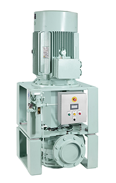 CM-1000-Modul an einer Seewasserpumpe der Allweiler-Baureihe MA