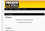 Glossar auf recordjob.de