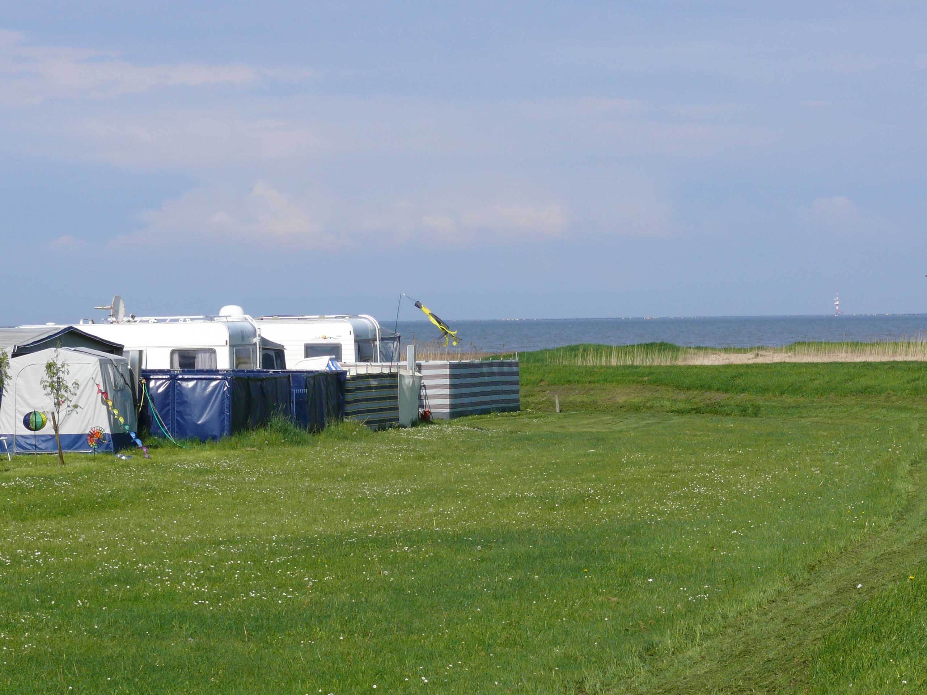 Campingsaison an der niedersächsischen Nordsee eröffnet