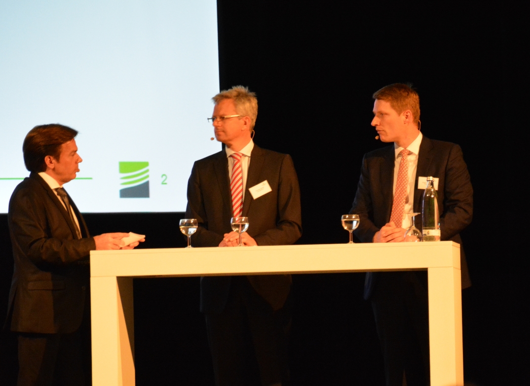 Andreas Otto (li.), Thomas Gerber (mi.) und Jürgen Wollschläger (re.)
