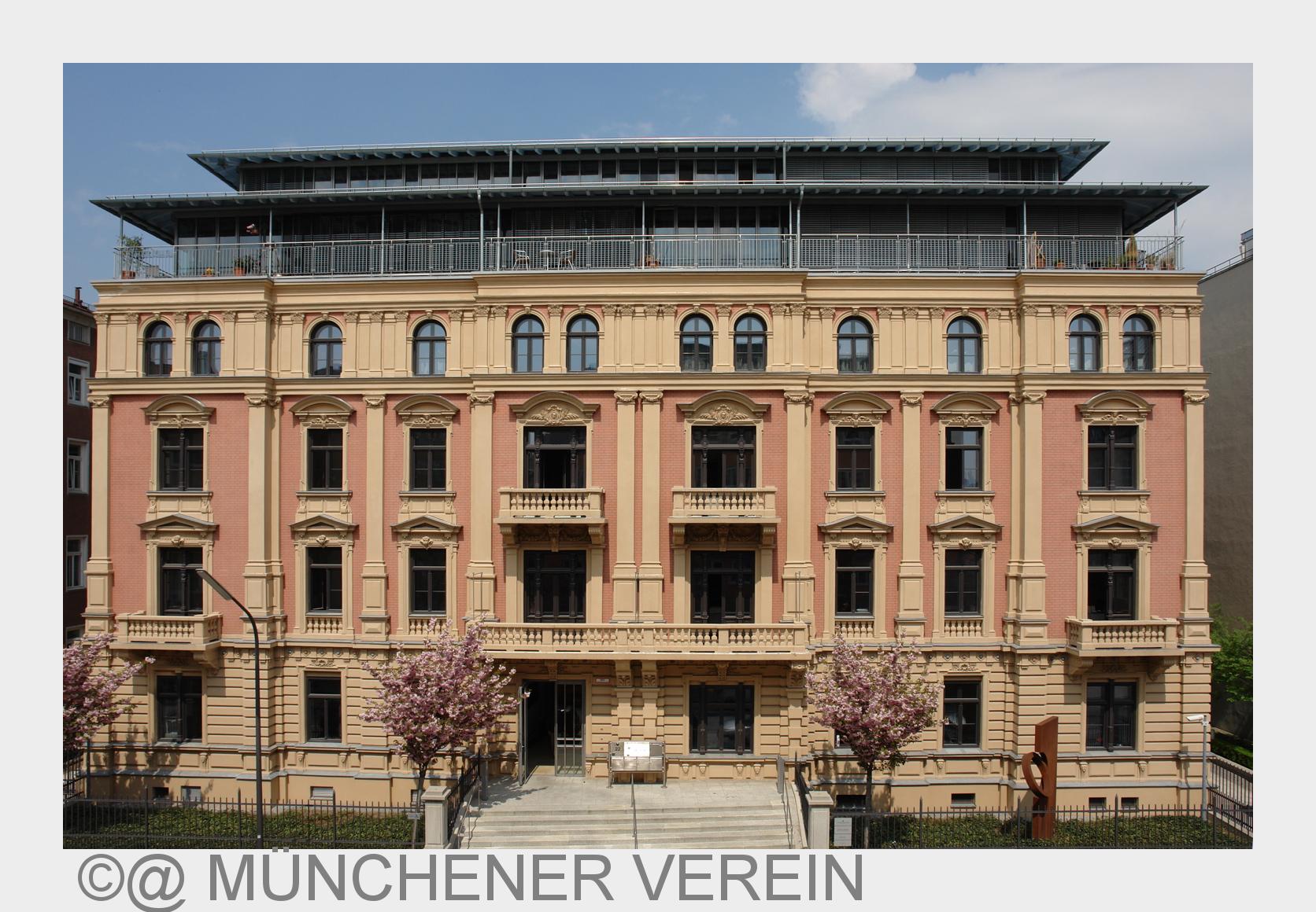 Hauptsitz der MÜNCHENER VEREIN Versicherungsgruppe in München (Bildquelle: @ MÜNCHENER VEREIN)