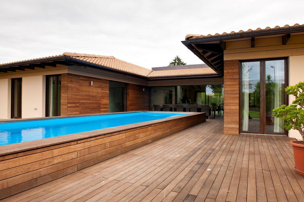 Holzterrasse