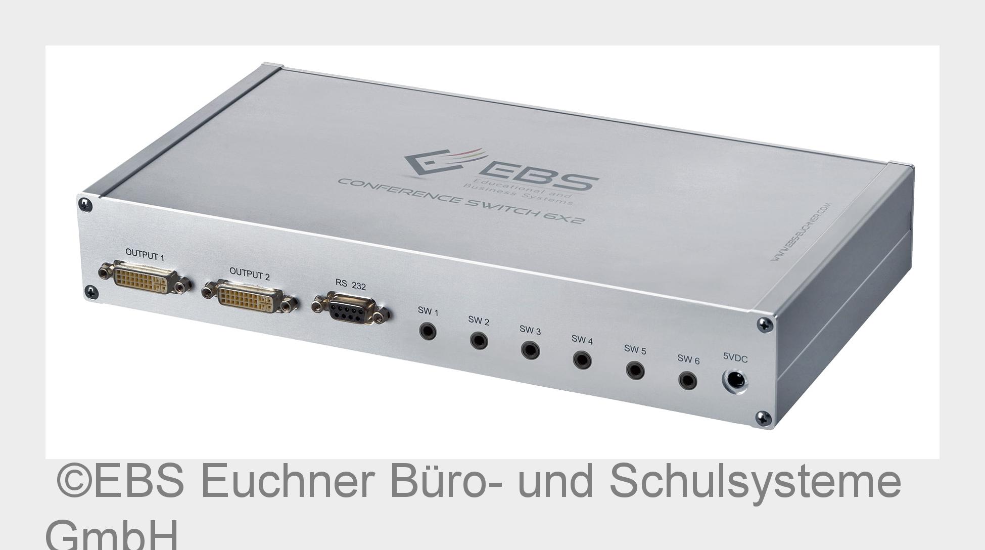 Neues Multimedia-System von EBS für Tagungen und Konferenzen (Bildquelle: EBS Euchner Büro- und Schu