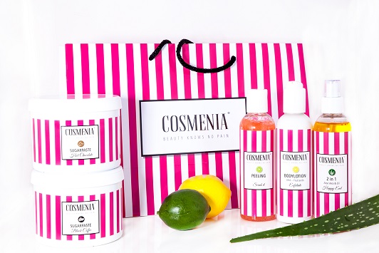 Cosmenia Sugaring und Body Care Produkte
