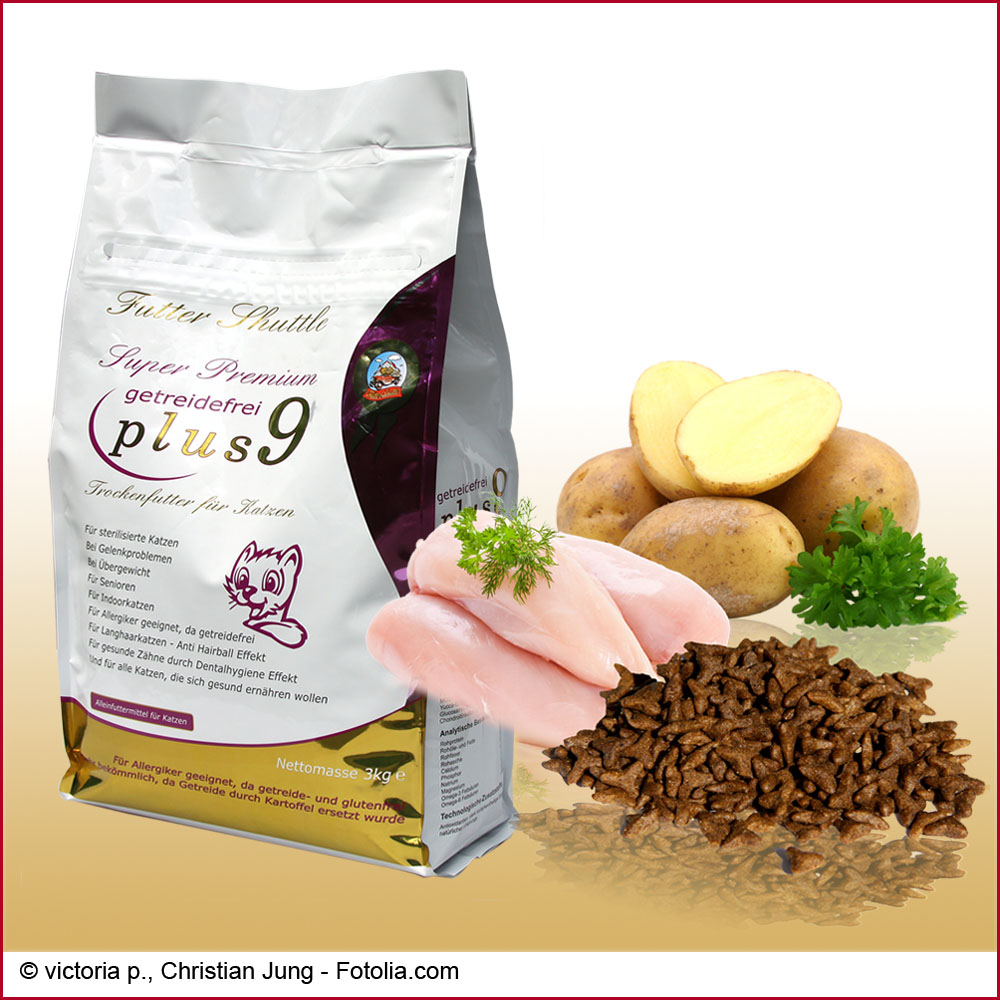 Katzenfutter getreidefrei Plus 9