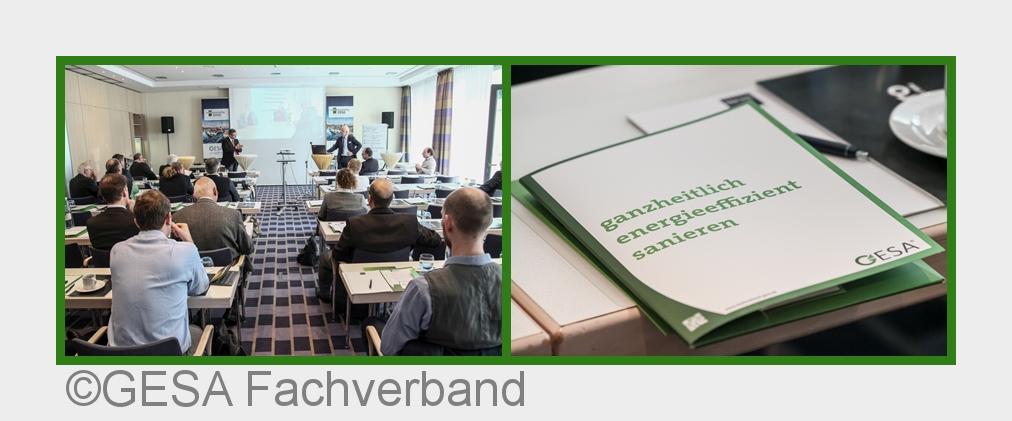 GESA Fachsymposium zur ganzheitlichen energieeffizienten Sanierung (Bildquelle: GESA Fachverband)