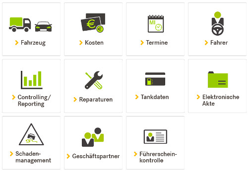 Die Softwarelösung Fleet+ der Carano Software Solutions GmbH optimiert die Prozesse eines Fuhrparks. Die Softwarelösung Fleet+ der Carano Software Solutions GmbH optimiert die Prozesse eines Fuhrparks.