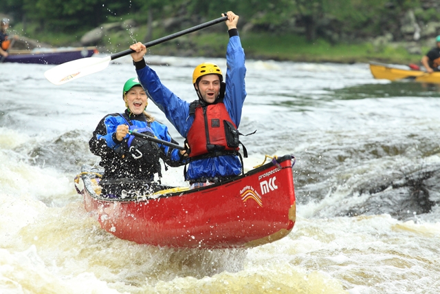Rafting auf dem Madawaska River in Ontario - Natur hautnah erleben