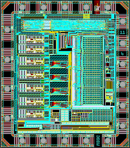 Programmierbarerer Sensorverstärker mit SPI-Ausgang