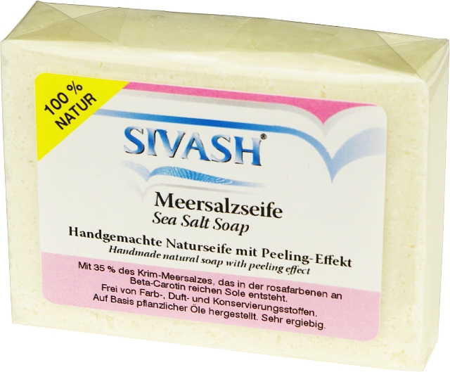 Sivash-Meersalzseife mit 35% Salzgehalt Sivash-Meersalzseife mit 35% Salzgehalt