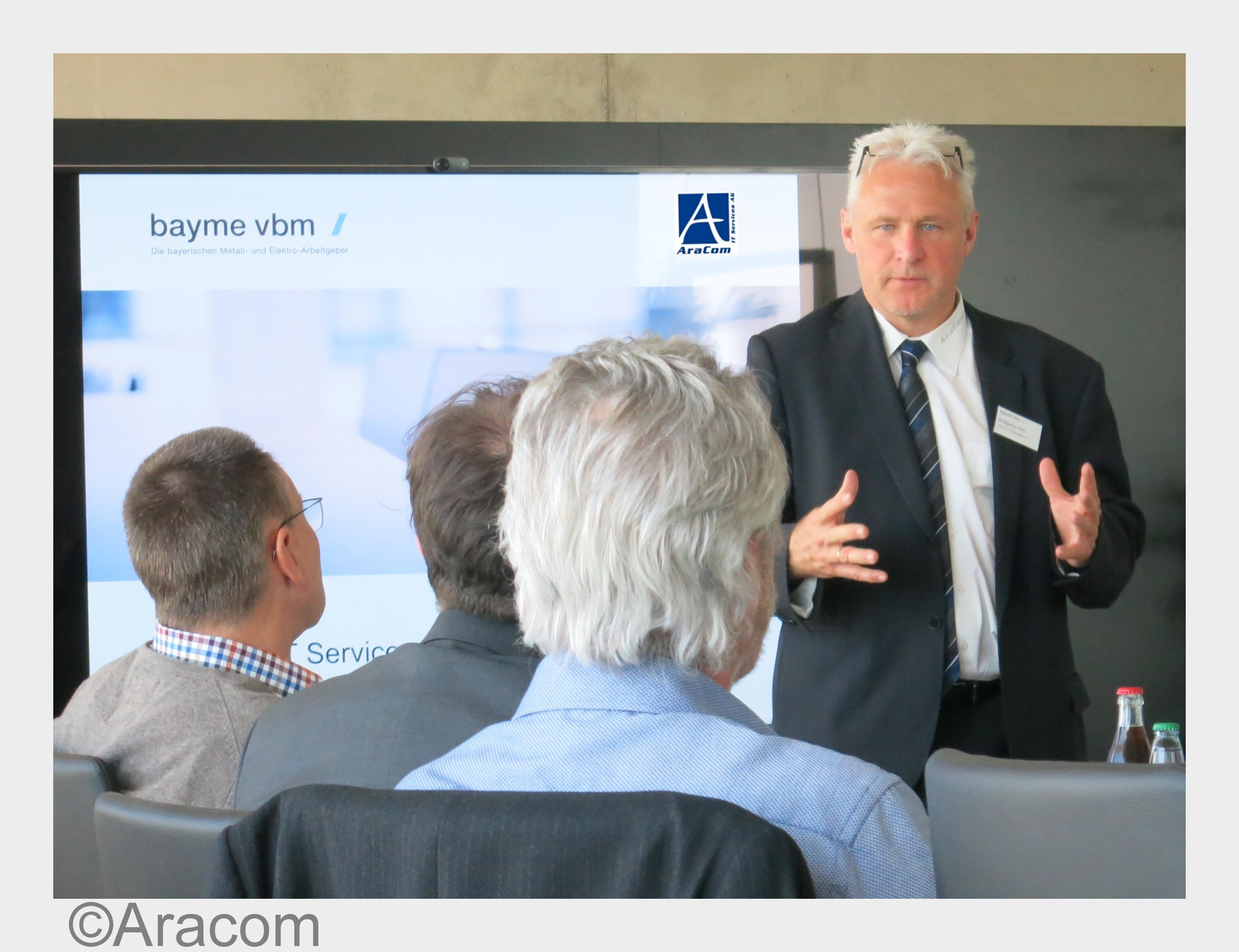 Wolfgang Pahr, Leiter Business Development der AraCom IT Services AG (Bildquelle: Aracom)
