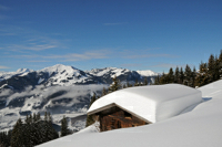 Schneeloch Kitzbüheler Alpen