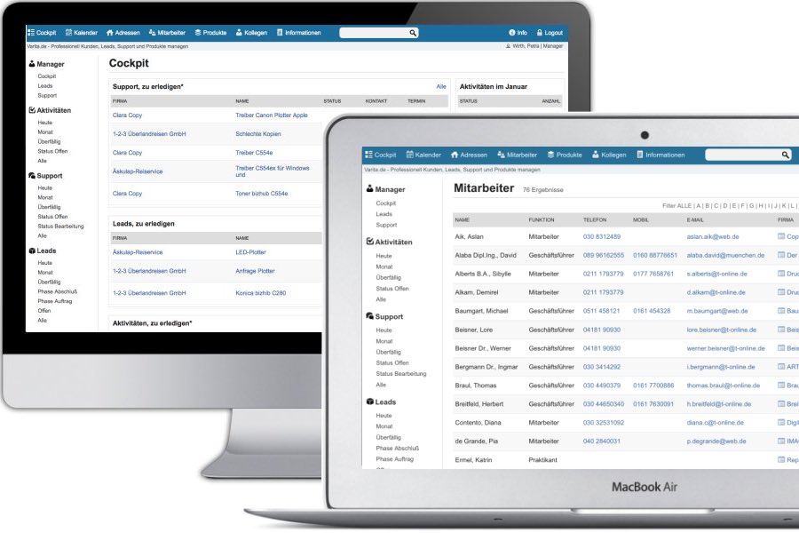 Varita - CRM in der Cloud