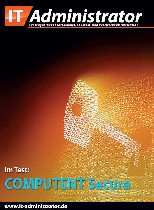 Fachmagazin IT-Administrator Titelblatt Fachmagazin IT-Administrator Titelblatt