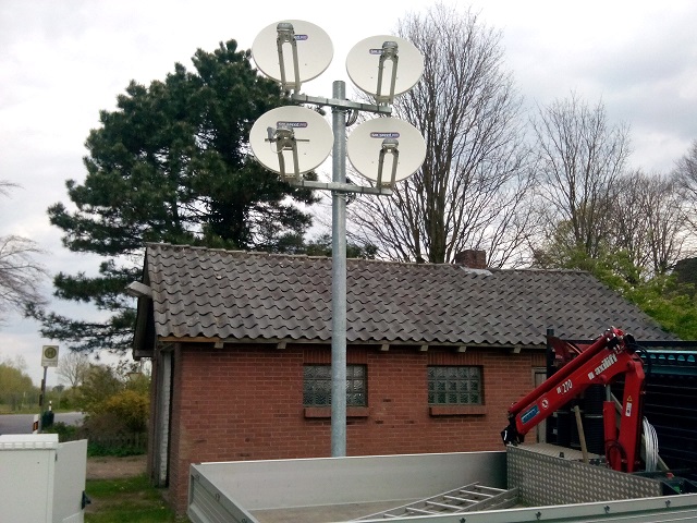 Breitband via Satellit für Emmericher Eyland