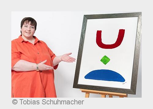 Maßkunst präsentiert das?Siegel?von Bettina Zastrow (Bildquelle:©Tobias Schuhmacher)