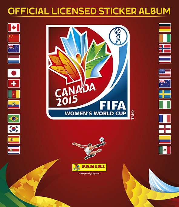Sammelalbum von Panini zur FIFA Frauen-WeltmeisterschaftTM in Kanada.