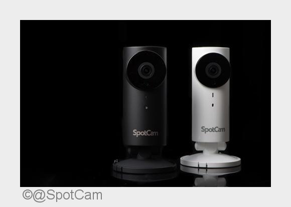 SpotCam HD und HD Pro (Bildquelle: @SpotCam) SpotCam HD und HD Pro (Bildquelle: @SpotCam)
