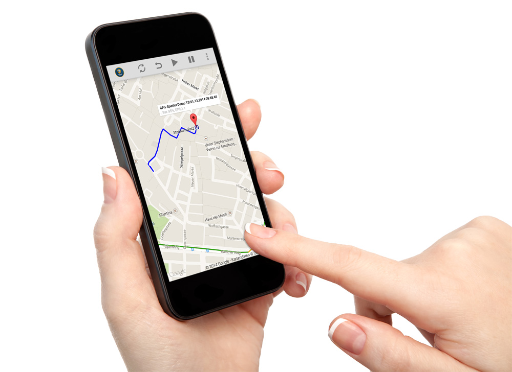 GPS-Spotter App für Smartphones oder Tablets zur mobilen Ortung GPS-Spotter App für Smartphones oder Tablets zur mobilen Ortung