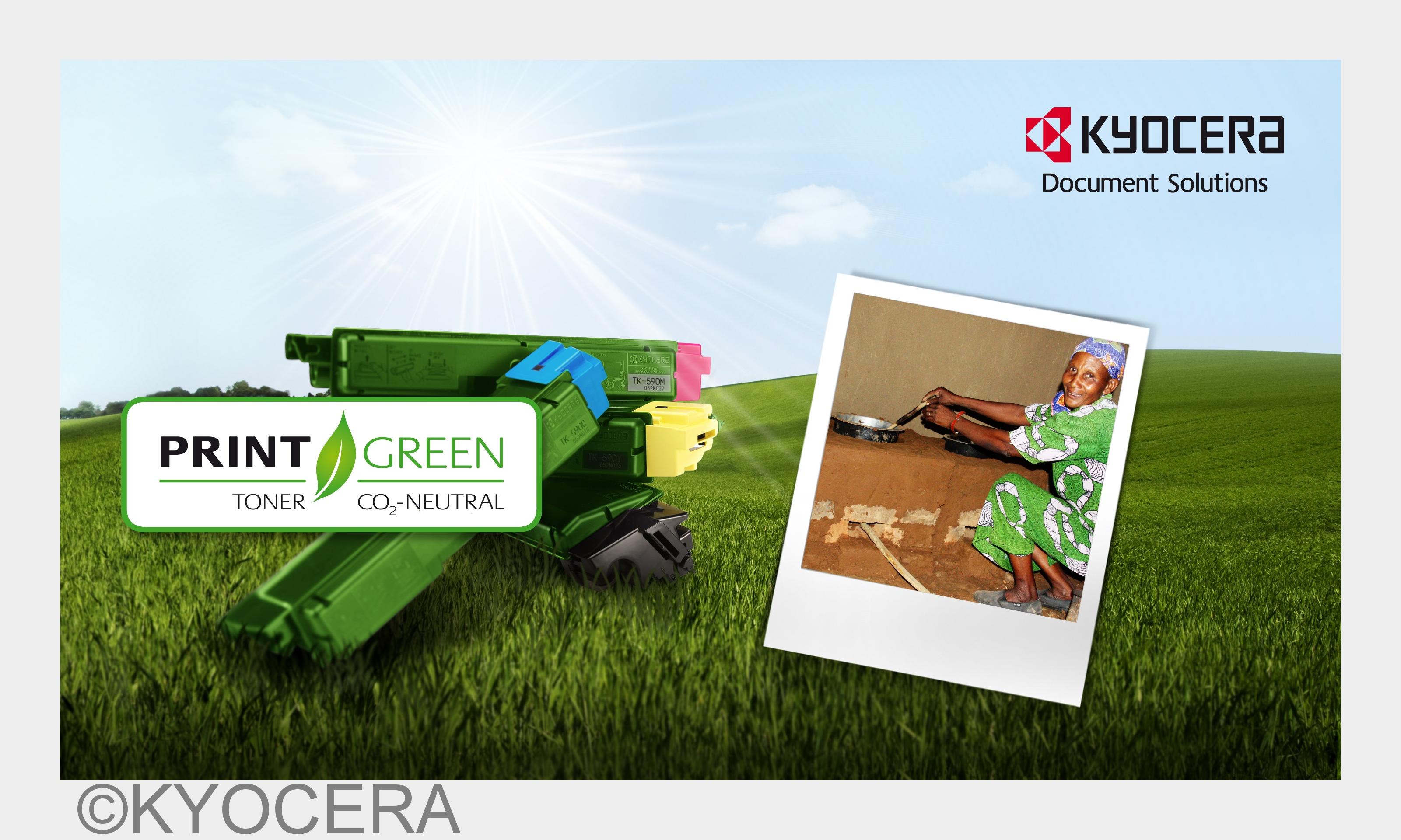 Durch CO2-Kompensation unterstützt KYOCERA die Arbeit der Klimaschutzorganisation myclimate in Kenia Durch CO2-Kompensation unterstützt KYOCERA die Arbeit der Klimaschutzorganisation myclimate in Kenia