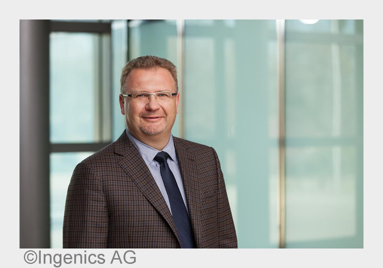 Ingenics CEO Oliver Herkommer (Bildquelle: Ingenics AG)