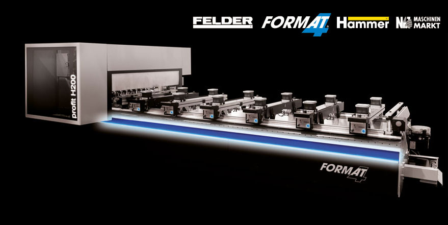 Das neue CNC-Bearbeitungszentrum profit H200 von FORMAT-4