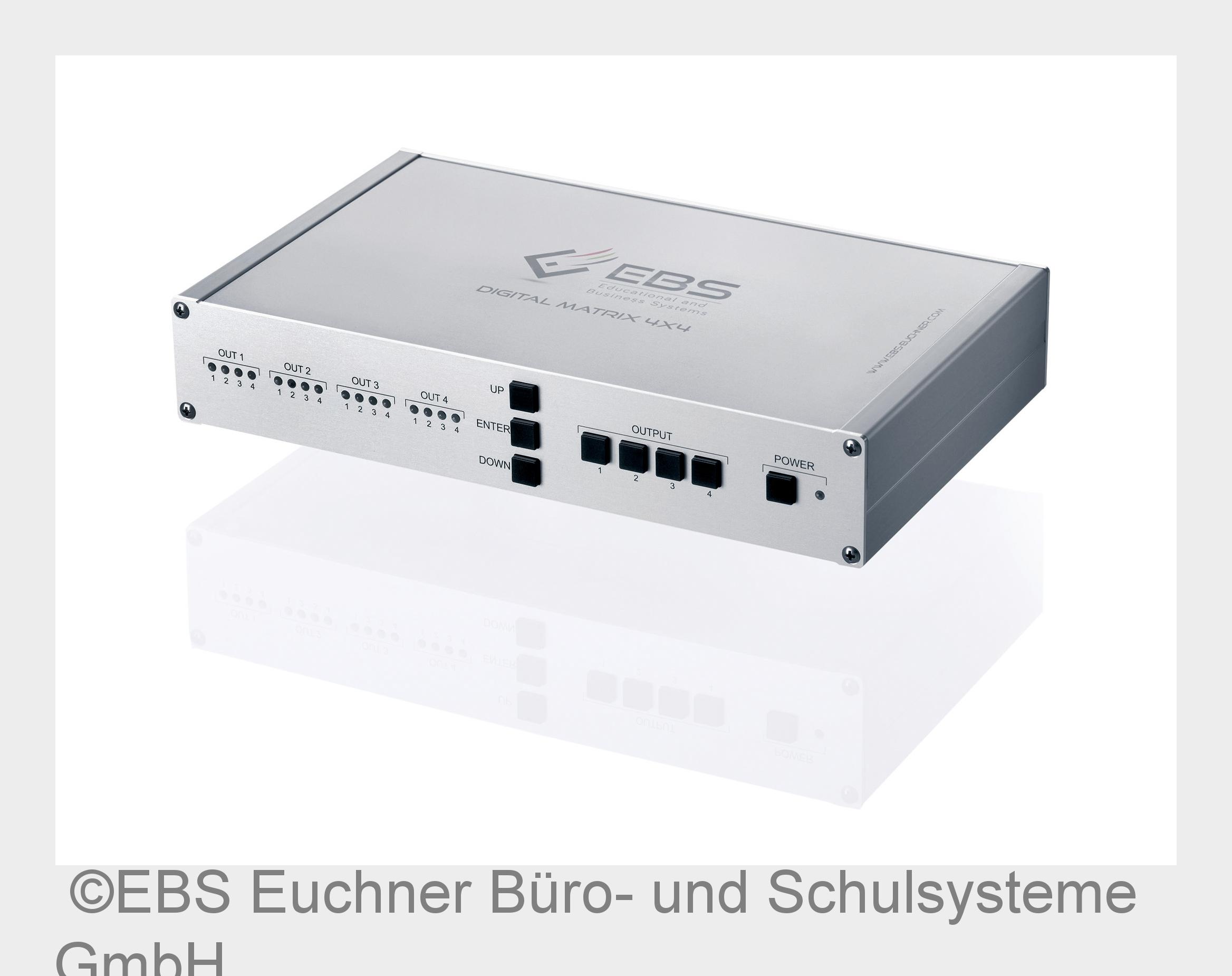 Kleiner Kasten, große Wirkung: EBS-Matrix zur digitalen Bildübertragung (Bildquelle: EBS Euchner Bür Kleiner Kasten, große Wirkung: EBS-Matrix zur digitalen Bildübertragung (Bildquelle: EBS Euchner Bür