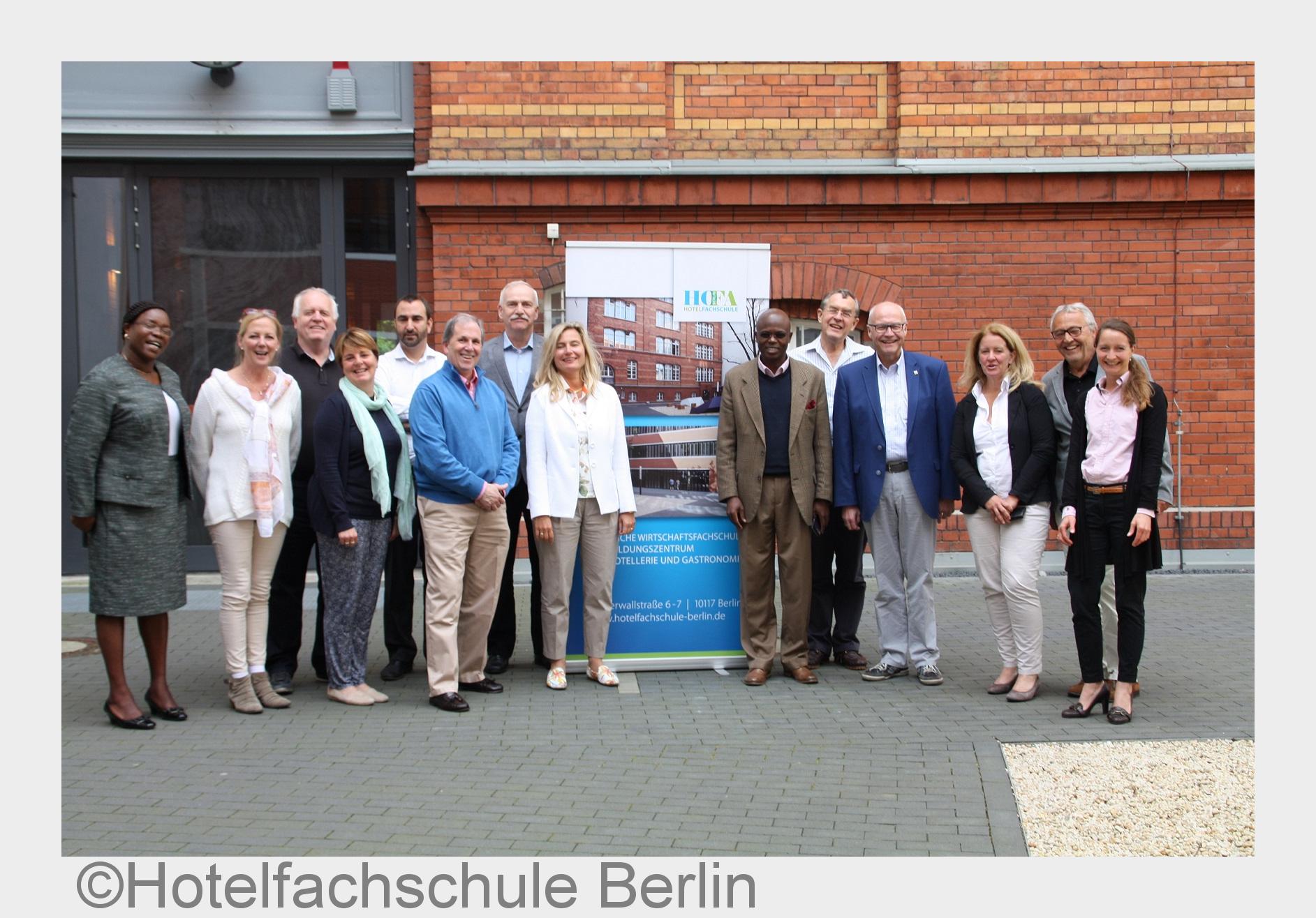 EUHOFA Boardmeeting Berlin (Bildquelle: Hotelfachschule Berlin) EUHOFA Boardmeeting Berlin (Bildquelle: Hotelfachschule Berlin)