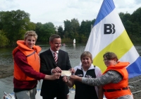 Spendenübergabe für das Steilshooper Segelprojekt Spendenübergabe für das Steilshooper Segelprojekt