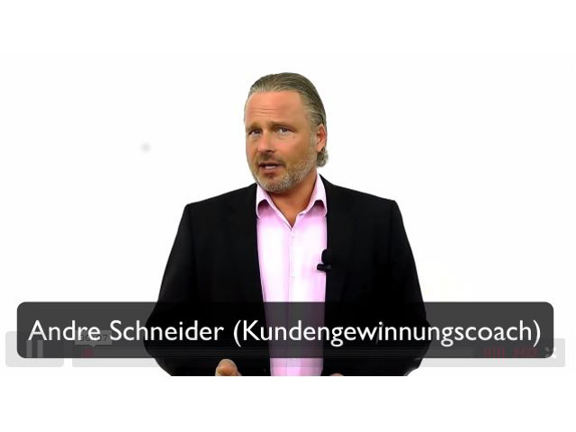 Andre Schneider, Kundengewinnungscoach Andre Schneider, Kundengewinnungscoach