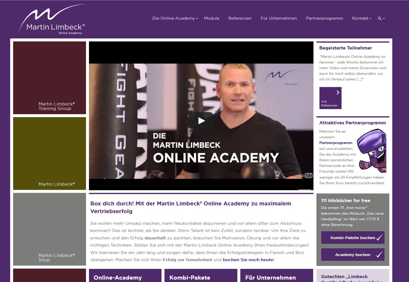 Die neue Martin Limbeck Online Academy Die neue Martin Limbeck Online Academy