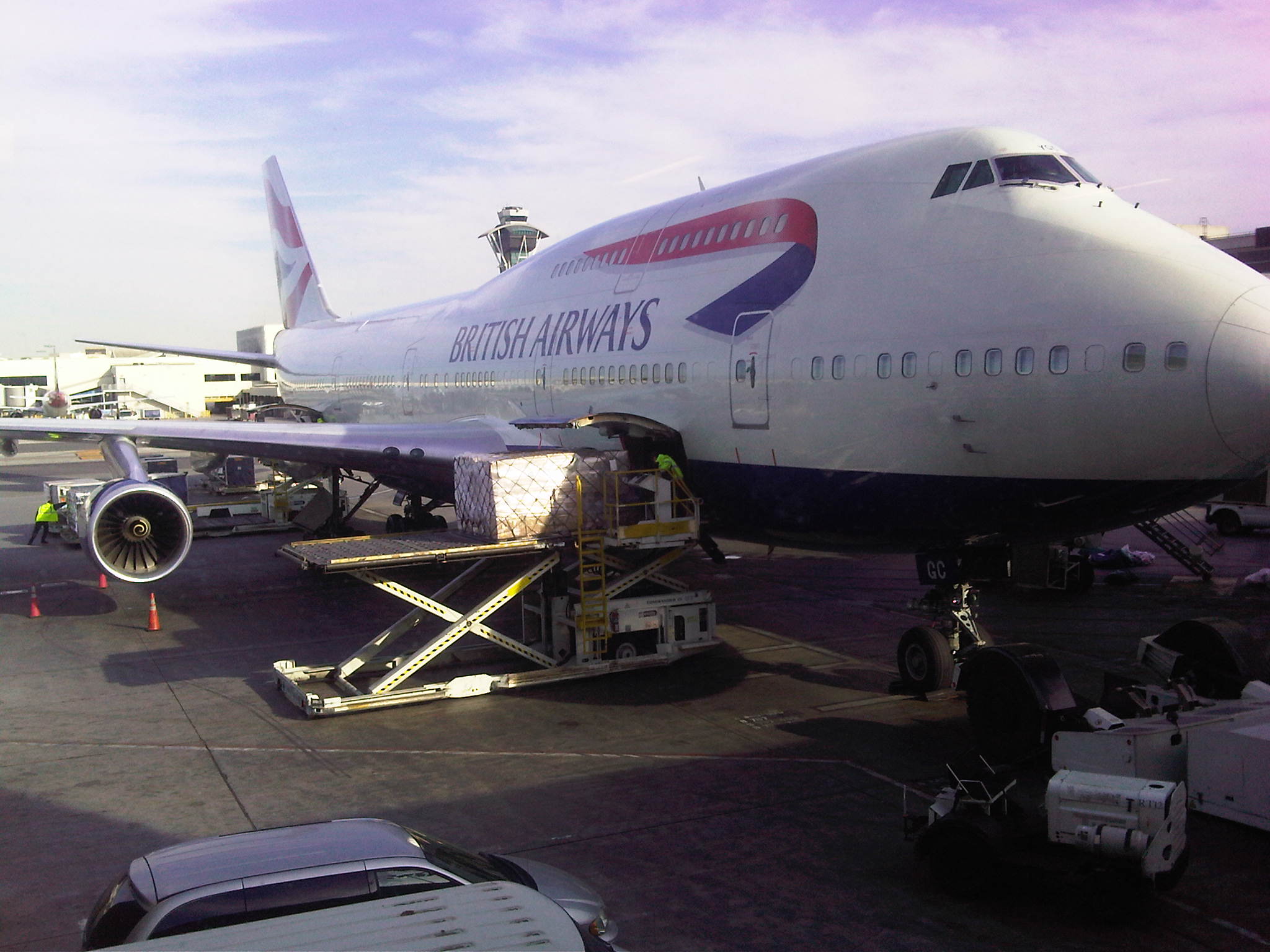 Paketverladung Heathrow